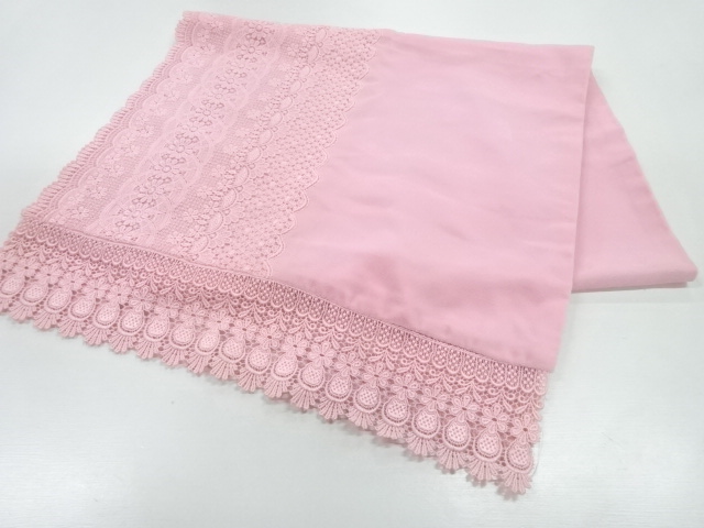 ビロードレース花模様ショール